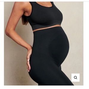 Blanqi Maternity Belly Support Leggings-TWO PAIRS